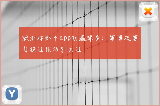 欧洲杯哪个app助赢球多:赛事观赛与投注技巧引关注